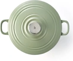 BK Bourgogne Braadpan Ø 24 Cm - Groen - Gietijzer - Inductie 11 BK Bourgogne Braadpan Ø 24 Cm - Groen - Gietijzer - Inductie -Keuken Accessoires Verkoop 1200x993