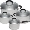 Sola Pannenset Venice - 4 Delig - Ø 16,16,18,20 Cm - Zilver - RVS - Sandwichbodem -Keuken Accessoires Verkoop 1200x995 1