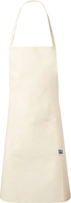 Keukenschort - Kookschort - Voor Mannen En Vrouwen - Fairtrade Katoen - Beige -Keuken Accessoires Verkoop 424x1200