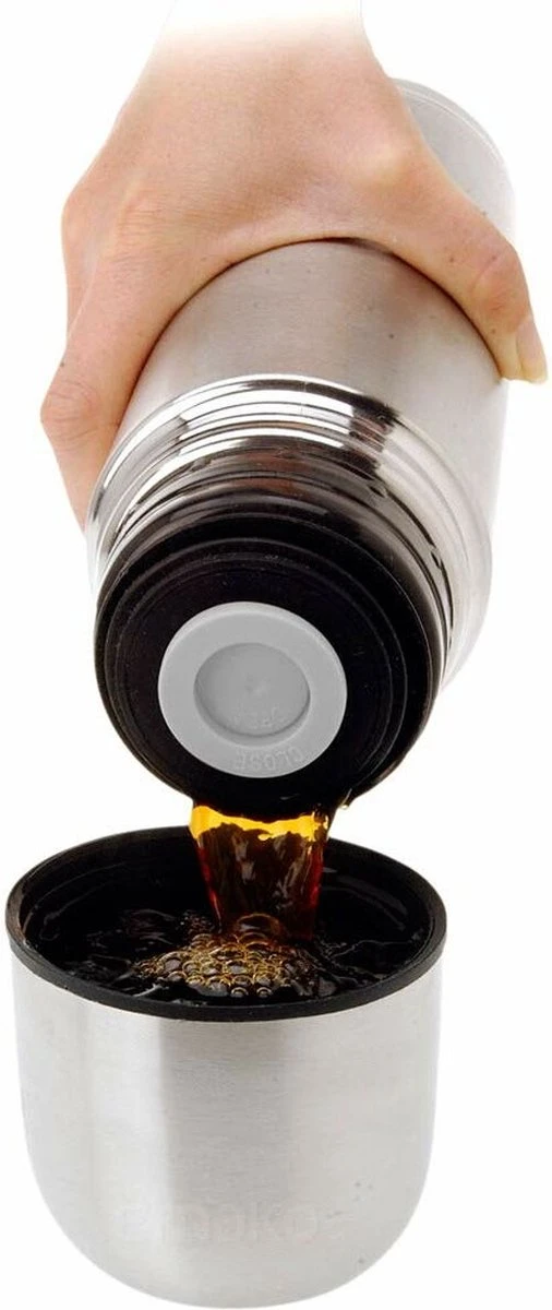 Merkloos Excellent Houseware Bullet Isolatiekan - 0,5 L - RVS 5 Merkloos Excellent Houseware Bullet Isolatiekan - 0,5 L - RVS - Afbeelding 3