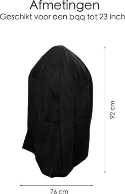 BBQ Beschermhoes - Voor Kamado - Universeel - Tot 23 Inch - Zwart 12 BBQ Beschermhoes - Voor Kamado - Universeel - Tot 23 Inch - Zwart -Keuken Accessoires Verkoop 774x1200 2
