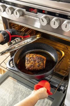 Smile 10-Delige Pannenset - Anti Aanbaklaag - Vaatwasser Bestendig - Zwart - MGK-17 20 Smile 10-Delige Pannenset - Anti Aanbaklaag - Vaatwasser Bestendig - Zwart - MGK-17 -Keuken Accessoires Verkoop 800x1200 11