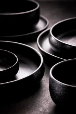 Maastricht Porselein Serviesset Universe Porselein 6-persoons 24-delig Zwart -Keuken Accessoires Verkoop 800x1200 23