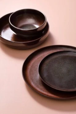 Palmer Serviesset Bama Copper Stoneware 6-persoons 24-delig Koper -Keuken Accessoires Verkoop 800x1200 40