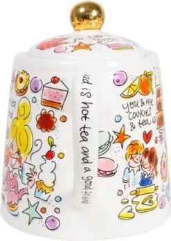 Blond Amsterdam UNI You And Me Theepot - 1,5 L - Ø 14 Cm -Keuken Accessoires Verkoop 852x1200 2