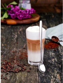 Merkloos Latte Macchiato Lepels – RVS Lange Yoghurt, Dessert Of Koffie Lepeltjes – Set Van 6 Stuks -Keuken Accessoires Verkoop 912x1200 2
