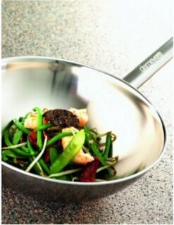 Demeyere Wok - Ø 30 Cm - Vlakke Bodem -Keuken Accessoires Verkoop 925x1200