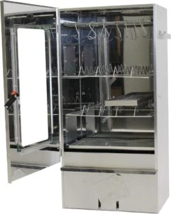 2-L Home & Garden XL Rookoven - RVS - 80x40x28 Cm - 3 Etages 20 2-L Home & Garden XL Rookoven - RVS - 80x40x28 Cm - 3 Etages -Keuken Accessoires Verkoop 958x1200 1