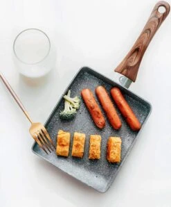 Zaigon All In 1 Pan - Inductie + Vaatwasmachinebestendig - Kleine Pan - Omeletpan - Tamagoyaki Pan - Tamago Pan - Vierkante Pan - Sushi Pan - Vierkante Pan -Keuken Accessoires Verkoop 994x1200